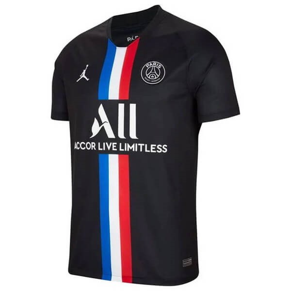 JORDAN Camiseta Paris Saint Germain 4ª 2019-2020 Negro